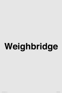 Weighbridge